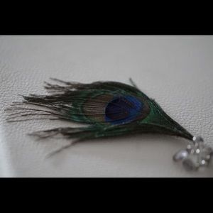 Peacock Feather Necklace